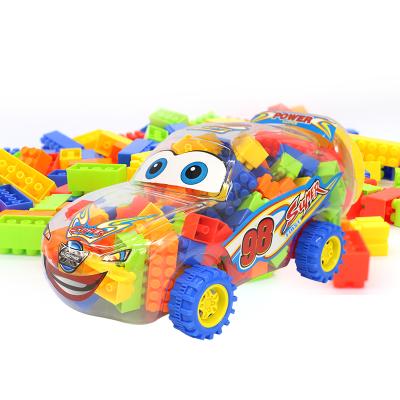 China DIY Practice DIY Dynamic Sports Car Kids Mega Building Block LELE BROTHER Diy Bricks Preschool Educational Toys for sale