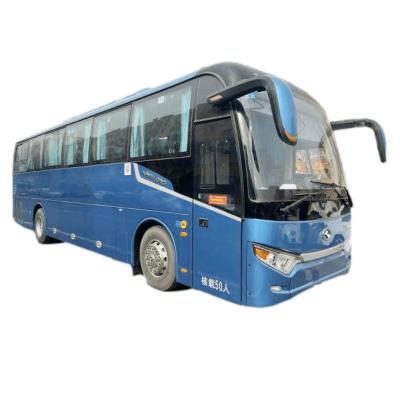 China Used Luxury Coach Tour Bus Rear Engine 50 Seats Tourist Bus Luxury Single Door Kinglong Bus 10990*2500*3580mm for sale