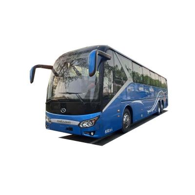 China Double Axle Buses Kinglong Second Hand Coach Bus 56 Rear Passenger Diesel Travel Bus For Sale 12990*2550*3670mm for sale