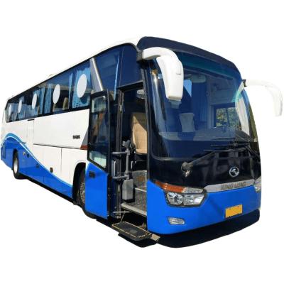 China Sightseeing Bus Coach Luxury Left Hand Drive Buses XMQ6129 2+2 Layout 65 Seater Diesel Bus 11950*2550*3690mm for sale