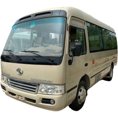 China Used King Long Buses 19 Passenger Mini Bus One Floor Tourist Bus Diesel For Sale 5990*2050*2820mm for sale