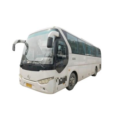 China Golden One Floor Xml6103 Single Door Second Hand 50 Seater Passenger Bus 10490*2500*3400MM Dragon Bus Yuchai Engine Bus for sale