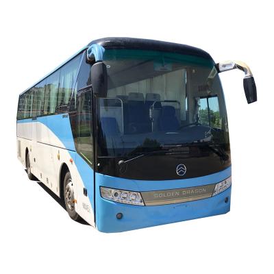 China Used Luxury Bus Left Hand Drive Bus Yuchai Engine 45 Seats Small Passenger Bus For Sale 10490*2500*3620mm for sale