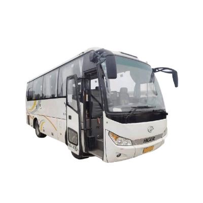 China Yuchai Engine Passenger Transport Coach Single Door Used Bus LHD 33-37 Seater Higher 8026*2450*3365mm 8026*2450*3365mm for sale