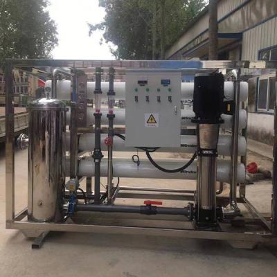 China 8T Single Stage Of Stainless Steel Pure Water Equipment For Industrization for sale