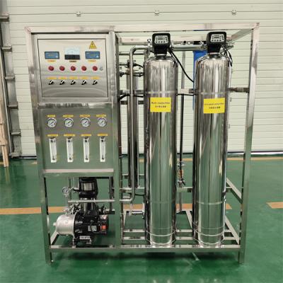 China 0.25 ton 2 Bottles RO Reverse Osmosis Water Treatment Filters Purify Machine in Wooden Case for sale