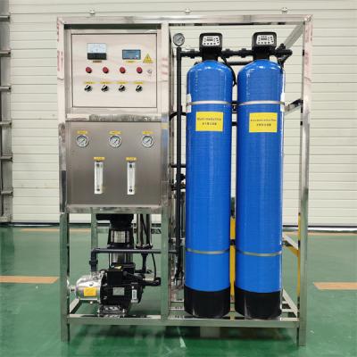 China 500LPH Pure water reverse osmosis system industrial RO water filter water treatment for sale