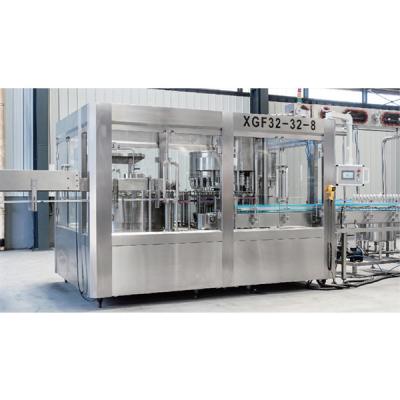 China High Performance Conveyor Automatic Liquid Filling Machine For Various Liquids for sale