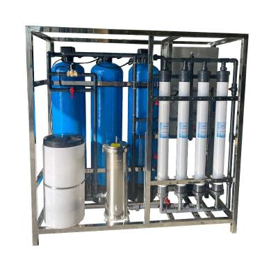 China Customizable Electric Control Ultrafiltration Membrane Filter For Mineral Water Making for sale