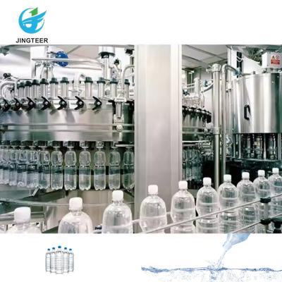 China Automatische fles Cola Soda Beverage Carbonated Drink Filling Machine Productielijn Carbonated Soft Drink Making Machine Te koop