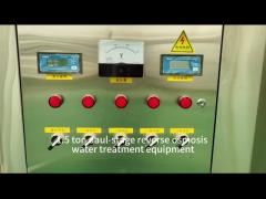 1.5 ton dual-stage reverse osmosis water treatment equipment