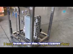 ultra pure water reverse osmosis system electrodeionization module ro purification treatment