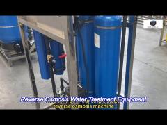 300/h drinking water reverse osmosis ro system water treatment plant