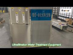 water treatment equipment 2000 liters/hour ultrafiltration reverse osmosis integrated treatment syst