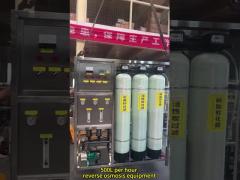 500L per hour reverse osmosis equipment export delivery