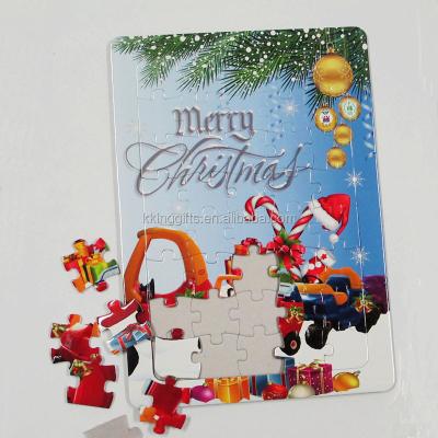 China Custom Eco-friendly Cartoon Toy Manufacturers Supply White Jigsaw Puzzle Game Kids Paper Puzzle / Super 3d Puzzle for sale