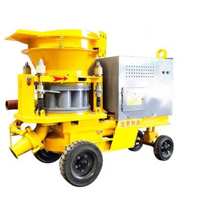 China 50l 220v Mix Shotcrete Electric Concrete Gunite For Mine Jetcrete Dry Used Shotcrete Machine for sale