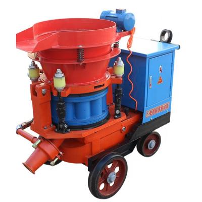 China Small Concrete Castable Refractory Gunning Diesel Shotcrete Shot Machine For Soil Nailling for sale