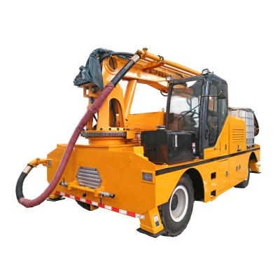 China Construction CE China Factory Robot Arm Shotcrete Machine Gunite Concrete Truck Concrete Spray Truck For Sale for sale