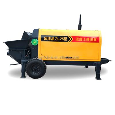 China Construction Engineering Electrical Components Stationary Schneider Trailer Concrete Pump Factory Supply for sale