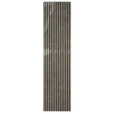 China Modern Slat Stone Acoustic Panel For Interior Decoration for sale