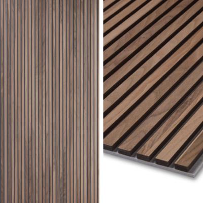 China Modern Akupanel acoustic panel soundproof slat wall panels for interior wall decoration for sale