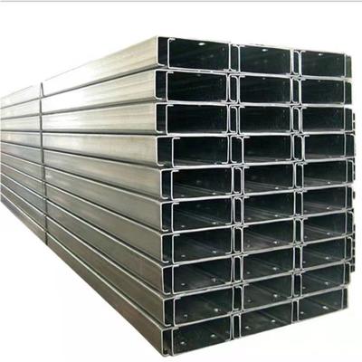 China Building construction cold roll structural steel c channel price / dimensions steel channel c profile steel channel for sale