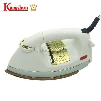 China Hot Sales Type Electric Iron Heavy Dry Iron With Different Color Box Design for sale