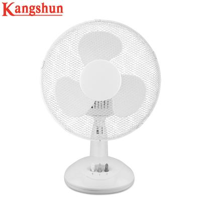 China 3 Speed ​​275MM Electric Diamond Mesh White Air Cooling Fan 16 Inch Table Fan for sale