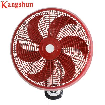 China 3 Speed ​​Home Using Powerful Oscillating Adjustable Wall Mount 18 Inch Plastic Wall Fan for sale