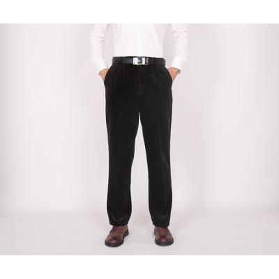 China Custom Color Anti-Wrinkle Anti-Pilling Men Thick Velvet Pants Breathable for sale