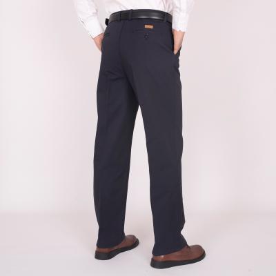 China Anti-wrinkle twill pants men winter cotton and fleece pants plus size viable fifties men for sale