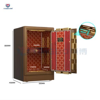 China Steel Safe Luxury Inner Jewelry Safe Boxes With CE 800*500*456mm (Size Optional) for sale