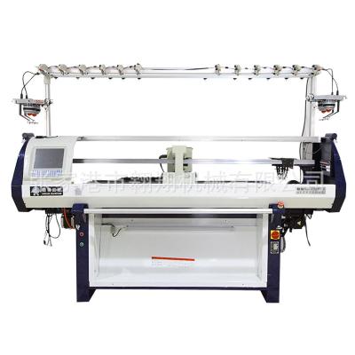 China Flat Single System Computerized Flat Automatic Sweater Knitting Machine for sale