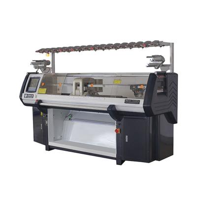 China Hp 16G Double Flat System Automatic Price Sweater Computerized Flat Knitting Machine for sale