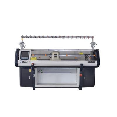 China 5G Dark Blue Color CNC Flat High Speed ​​Hp Computerized Flat Knitting Make-Sweater-Machine for sale