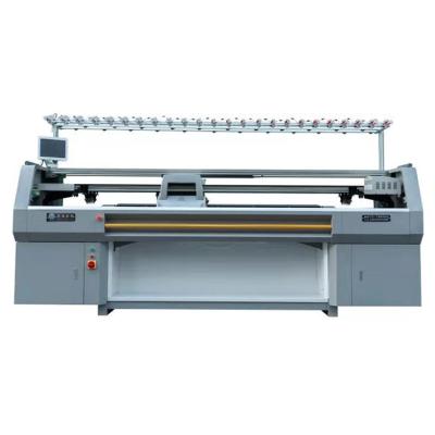 China STG 5/7G Double Flat Multicolor System Weaving Commercial Knitting Machine for sale