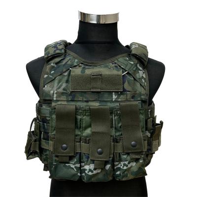 China High Strength Factory supply Tactical Vest Gear Outdoor Training vest Nylon Oxford Tactical Supplies Equipment Plate Carrier with MolleSystem for sale