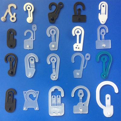 China Clothing 39 Mm Plastic Snap Hook For Display And Hang Packs for sale