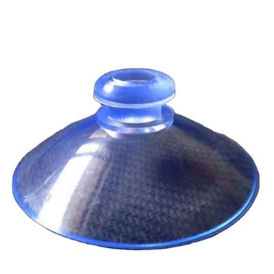 China Glasses 30 Mm Transparent Plastic Mushroom PVC Suction Cup For Glass for sale