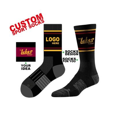 China OEM YY-117 Designer Made Your Own Logo Tube Athletic Socks Custom Breathable Skateboard Knocks Skateboard Custom Black White Socks for sale