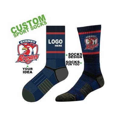 China Breathable Custom Basketball Logo Socks Sport Padded Socks Terry Socks Elites Custom Jacquard Performance OEM YY-099 for sale