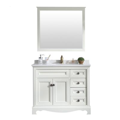 China Modern Modern Bathroom Vanity Cabinets With Mirror Cabinet for sale