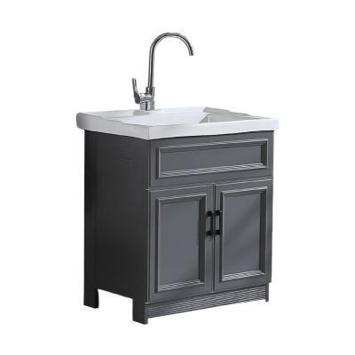 China Modern Classic Style Cheap Modern PVC Bathroom Vanity for sale