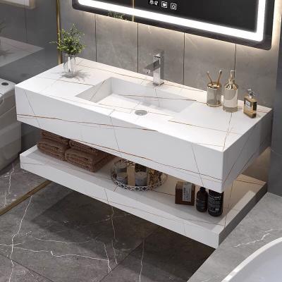 China Contemporary Popular Porcelain Wash Basin Sink Ceramic White Color Countertops Bathroom Sinks Countertops For Bathroom for sale