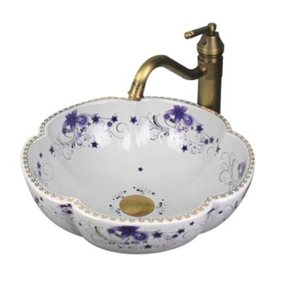 China ZCDX Factory Popular Modern Porcelain Hand Wash Basin Countertops Bathroom Basins for sale