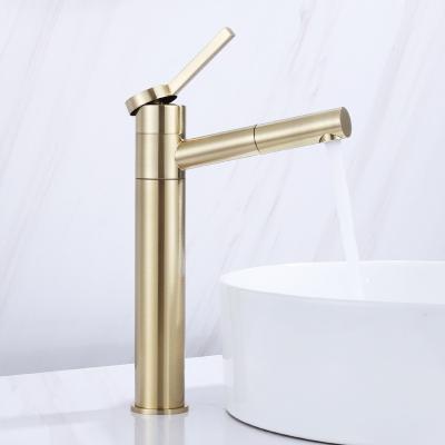 China Faucets Gold Copper Deck Mounted Mixer Metered Bath And Shower Faucets Luxury Water Faucet Sanitaries Basin Mixer for sale