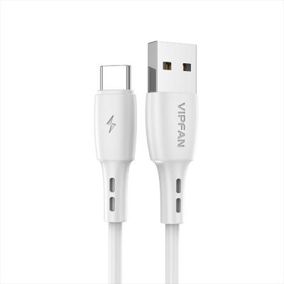 China High Current C Cable Battery Mobile Phone VIPFAN 3A Output Charging Fast USB-C Cable For Android for sale