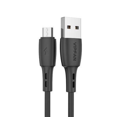 China VIPFAN Hot Selling Cell Phone Cables V8 USB Mobile Charging Data Cable For iPhone/Micro/Type-C for sale