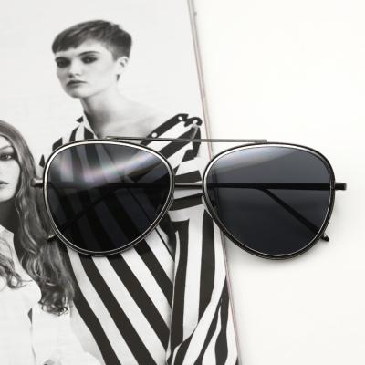 China 2021Newest Fashion Steampunk Sunglasses Pilot Stylish Sunglasses Mirror Luxury Goggles in stock ready for sale